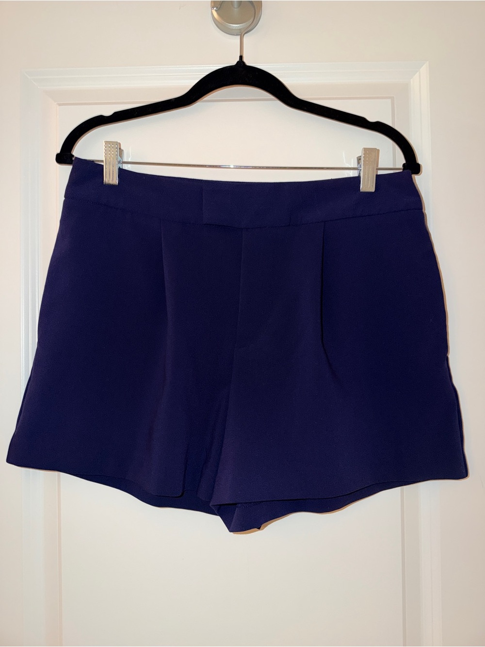 a new day Navy Pleated Front Dress Shorts